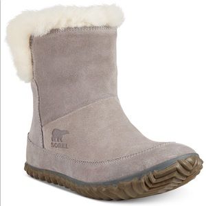 Sorel Women's Out N About Bootie Slippers Grey